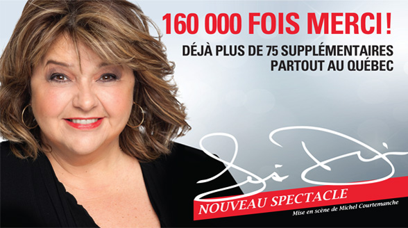 Lise Dion en supplémentaire Lise Dion en supplémentaire